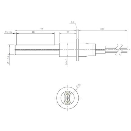 Dimension plan-bougie-ceramique-96 mm